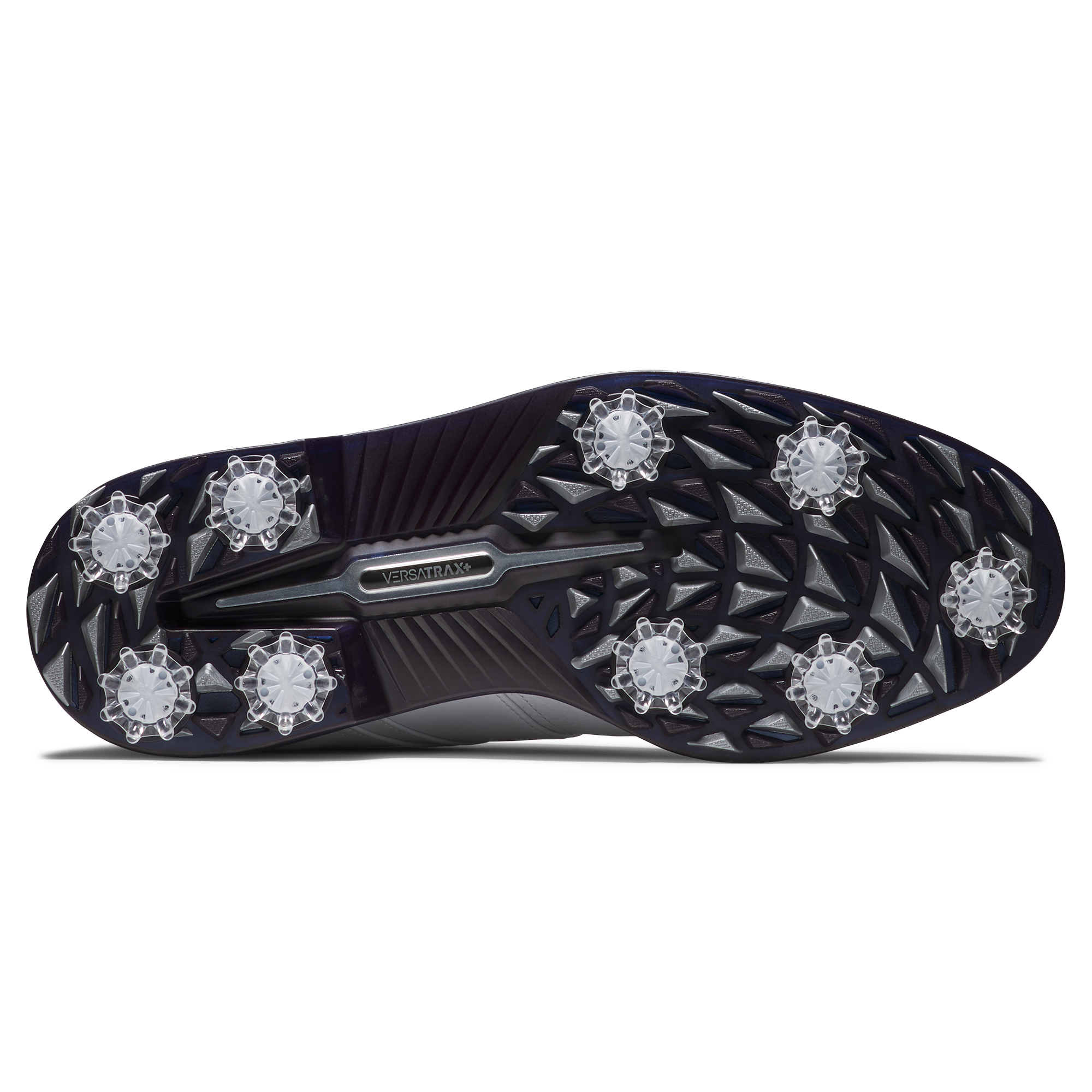 Prior Generation - Men's Premiere Series Packard Spiked Golf Shoe - White/Navy/Pink