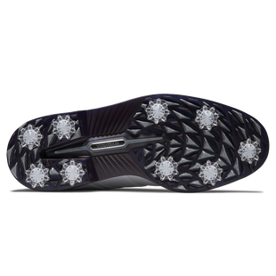 Prior Generation - Men's Premiere Series Packard Spiked Golf Shoe - White/Navy/Pink FOOTJOY
