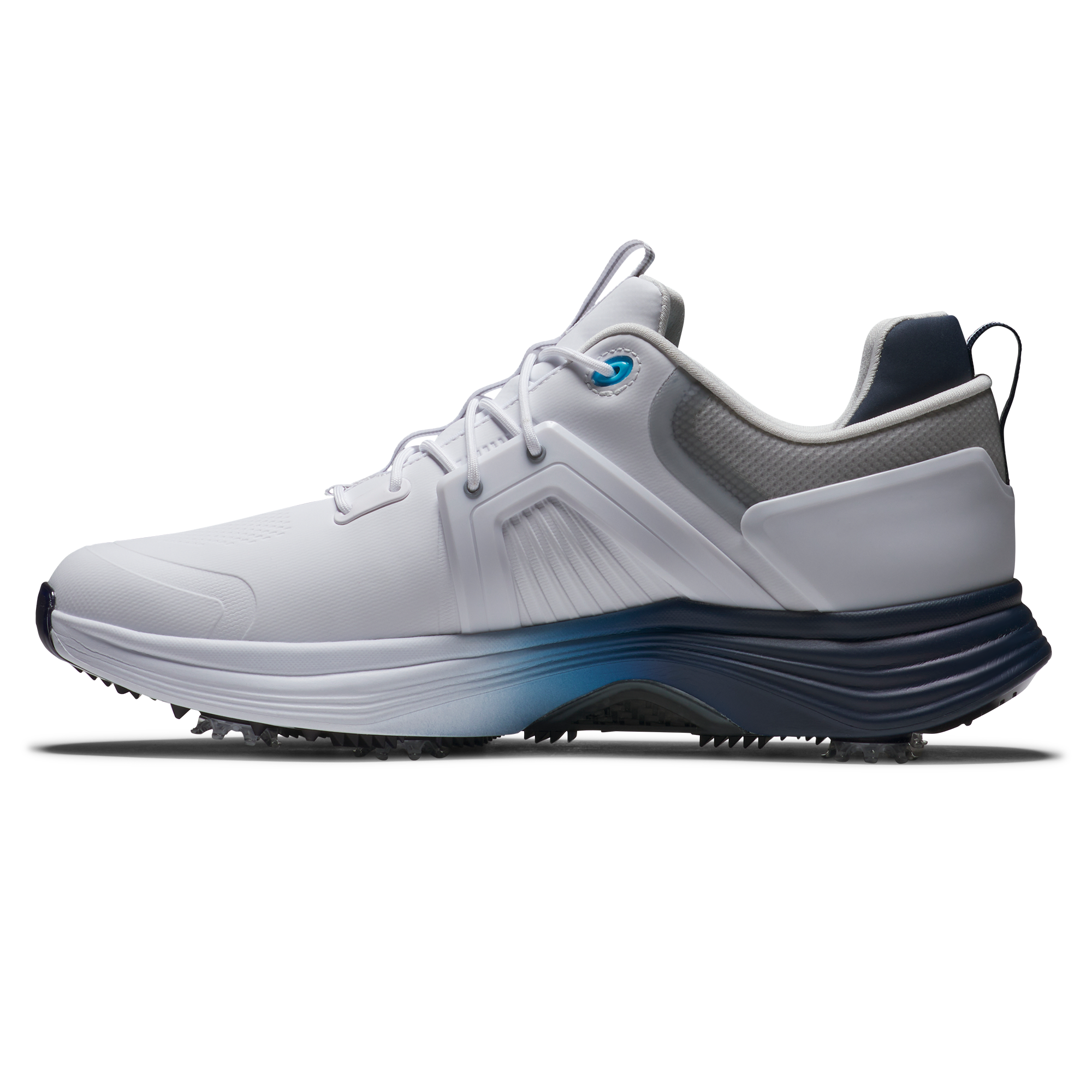 Men's Hyperflex Carbon Spiked Golf Shoe - White/Blue
