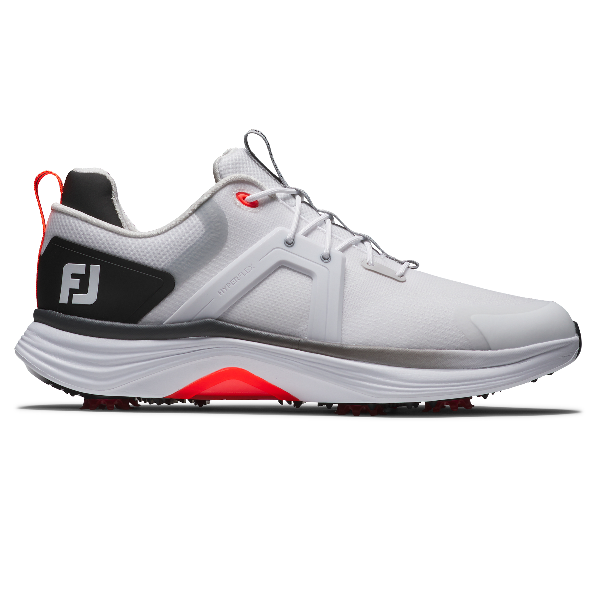 Prior Generation - Men's Hyperflex Spiked Golf Shoe - White/Grey/Red