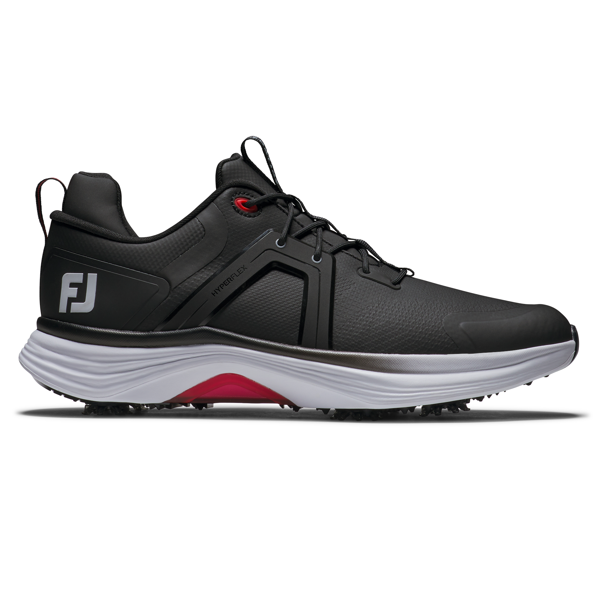 Prior Generation - Men's Hyperflex Spiked Golf Shoe Black/Grey/Red