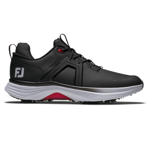 Prior Generation - Men's Hyperflex Spiked Golf Shoe - Black/Grey/Red FOOTJOY