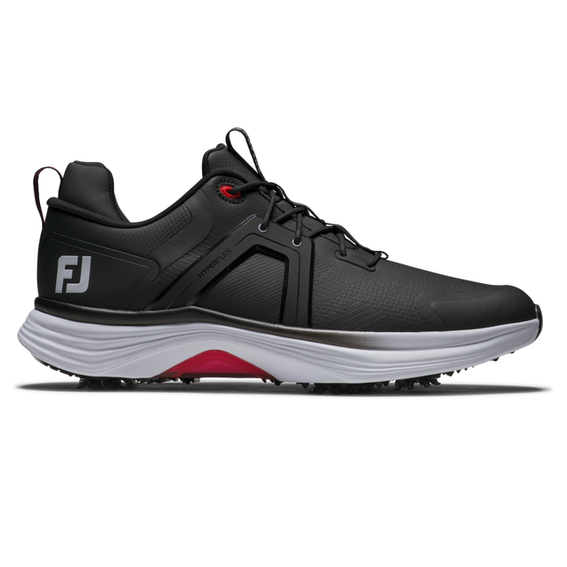 Prior Generation - Men's Hyperflex Spiked Golf Shoe - Black/Grey/Red FOOTJOY