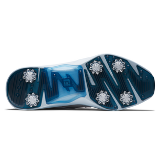Chaussures Hyperflex &agrave; crampons pour hommes - Blanc/Bleu FOOTJOY