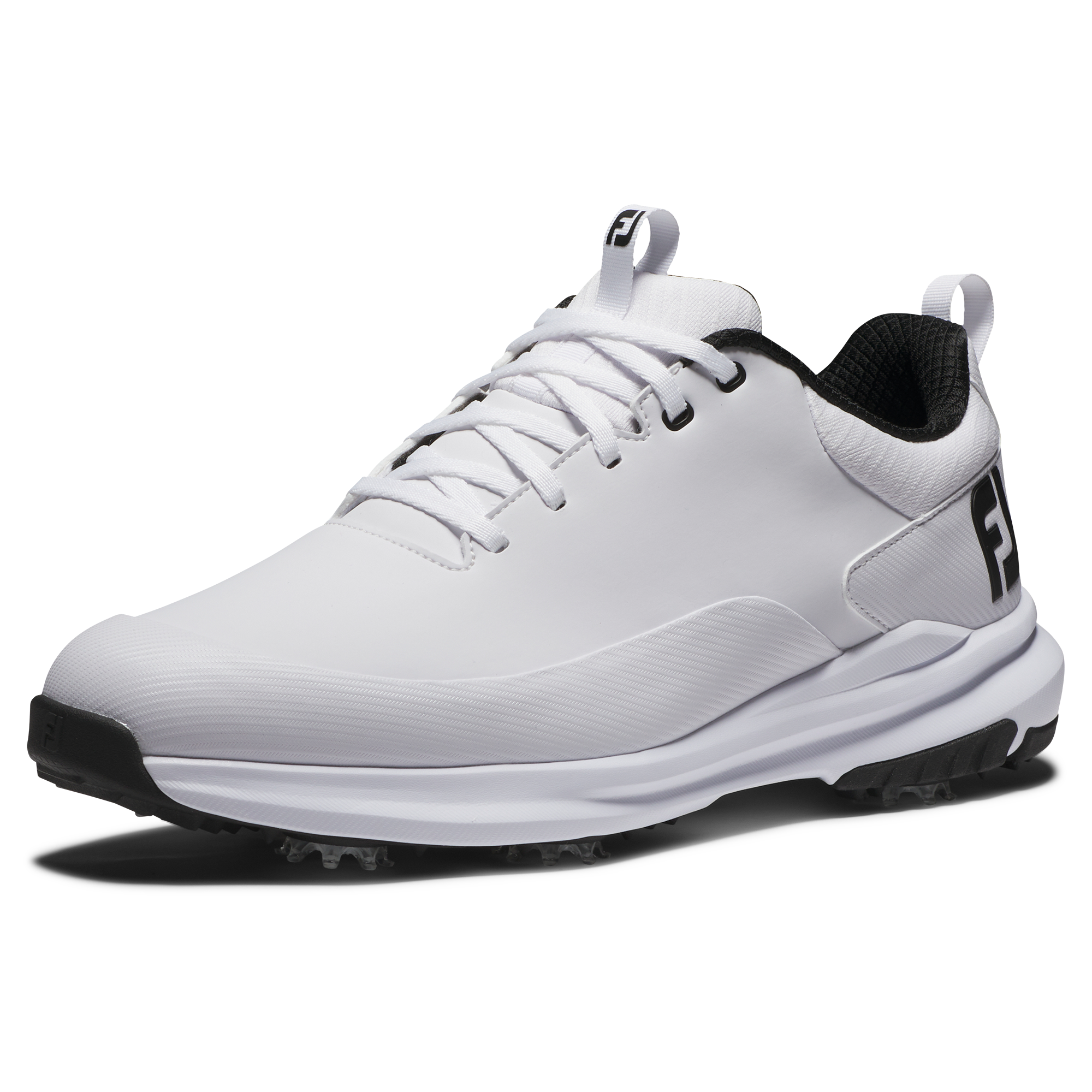 Men's Tour Rival Spiked Golf Shoe - White