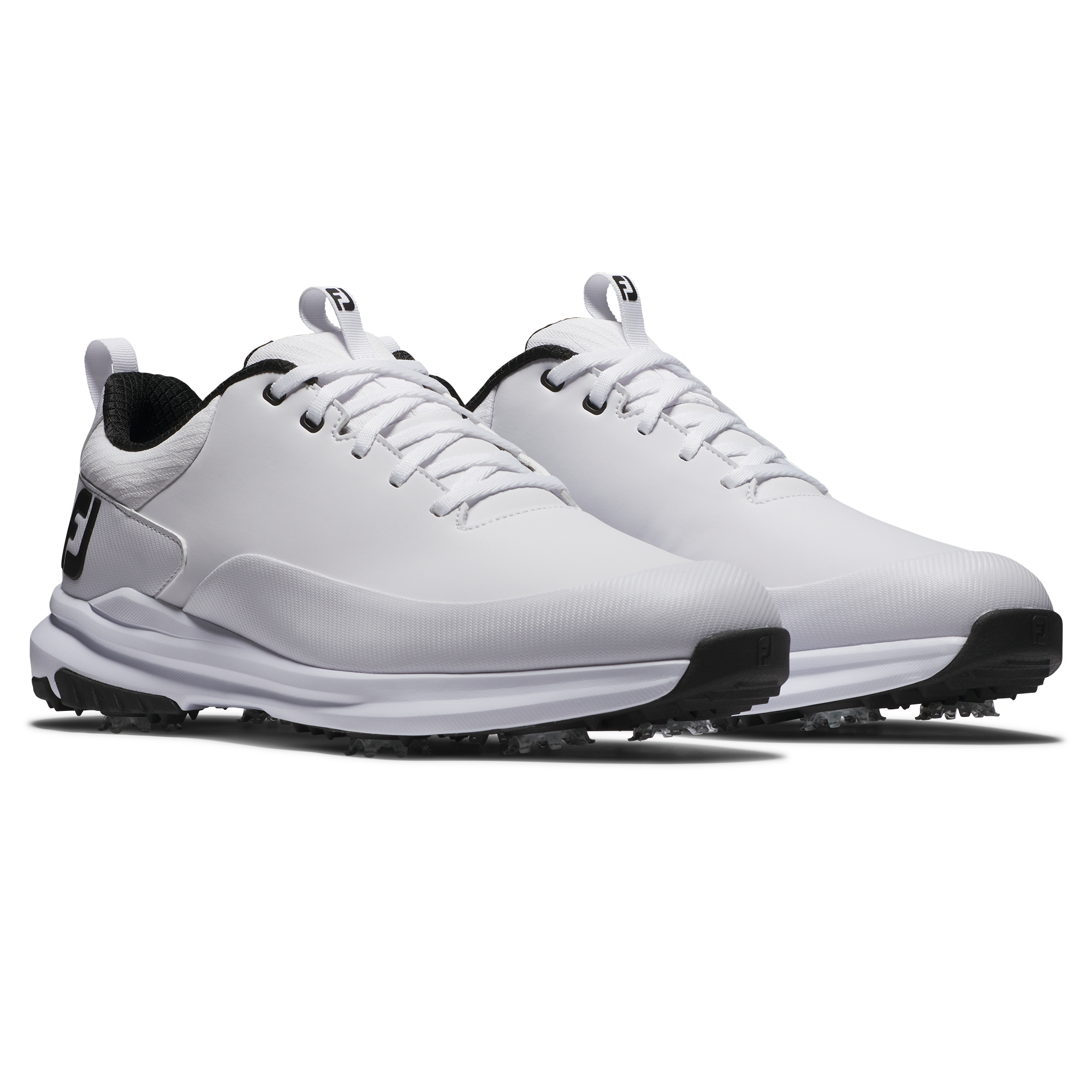 Men's Tour Rival Spiked Golf Shoe - White