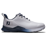Chaussures Fuel sans crampons pour hommes - Blanc et bleu
