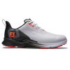 Men's Fuel Spikeless Golf Shoe - White/Black/Coral