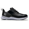 Men's Fuel Spikeless Golf Shoe - Black/White