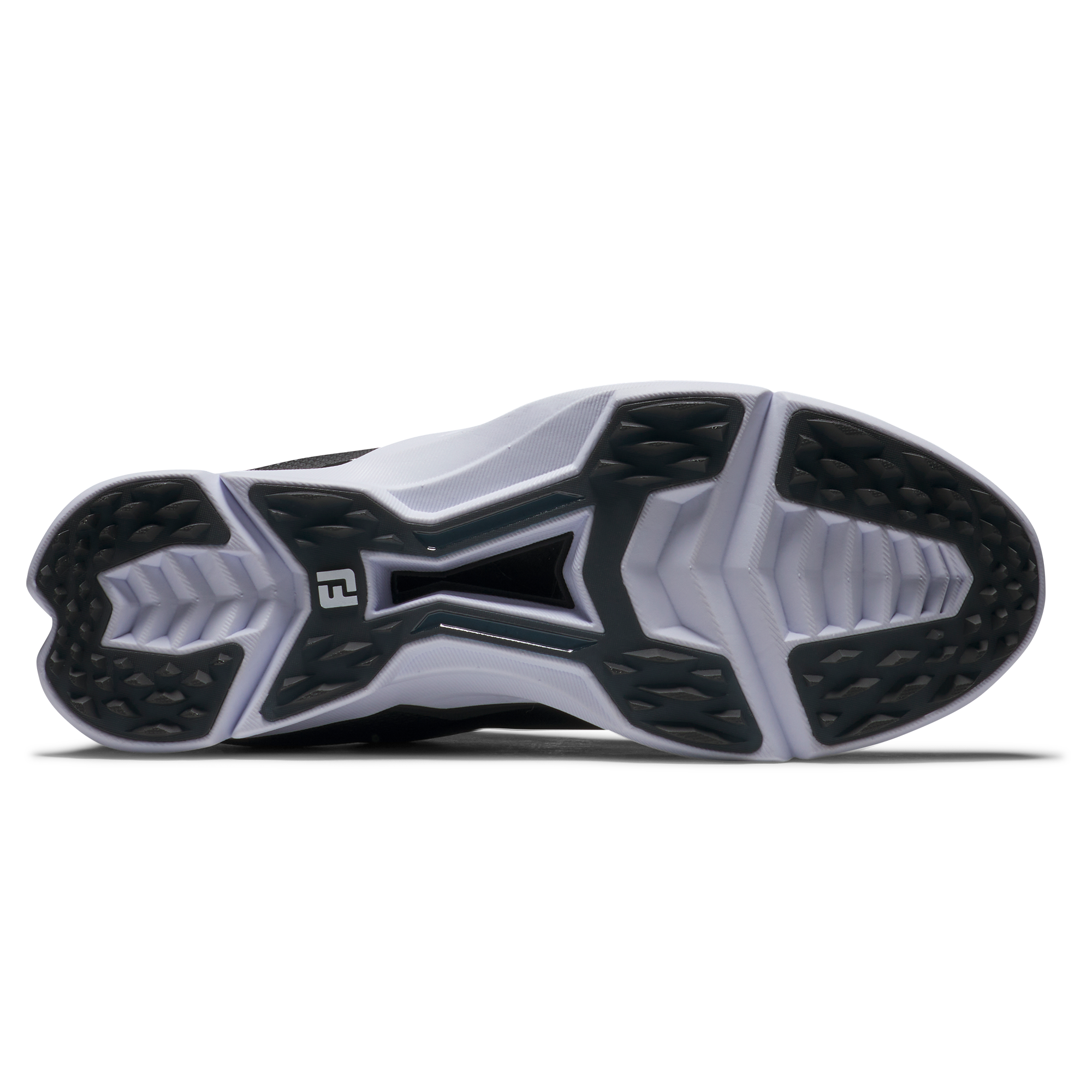 Men's Fuel Spikeless Golf Shoe - Black/White