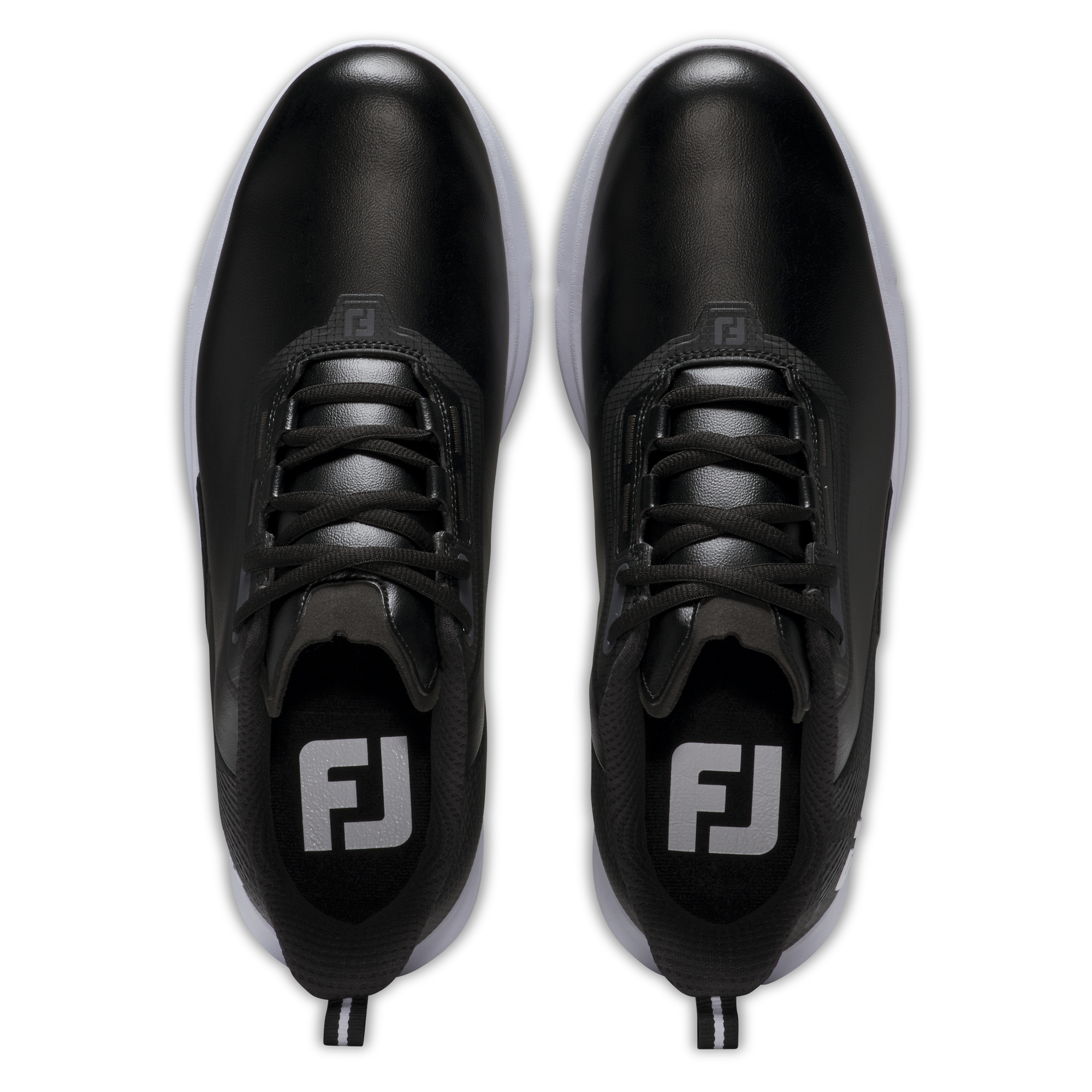 Men's Fuel Spikeless Golf Shoe - Black/White