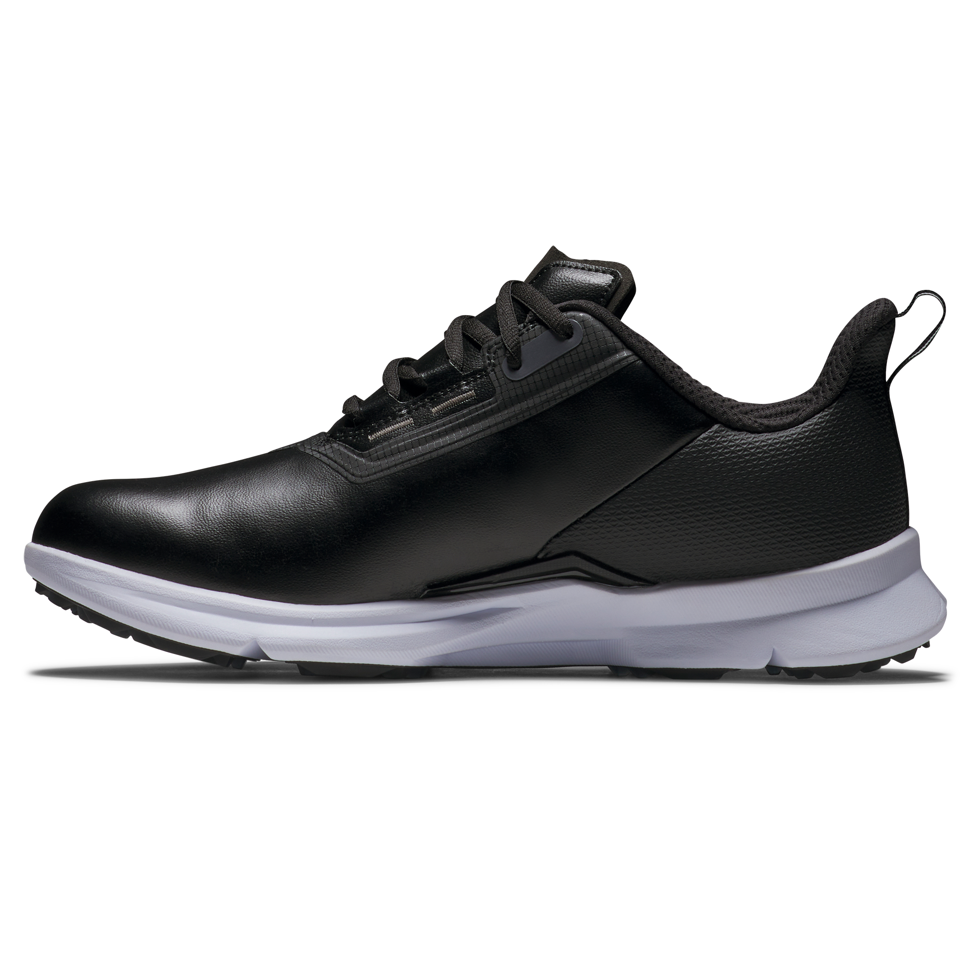 Men's Fuel Spikeless Golf Shoe - Black/White