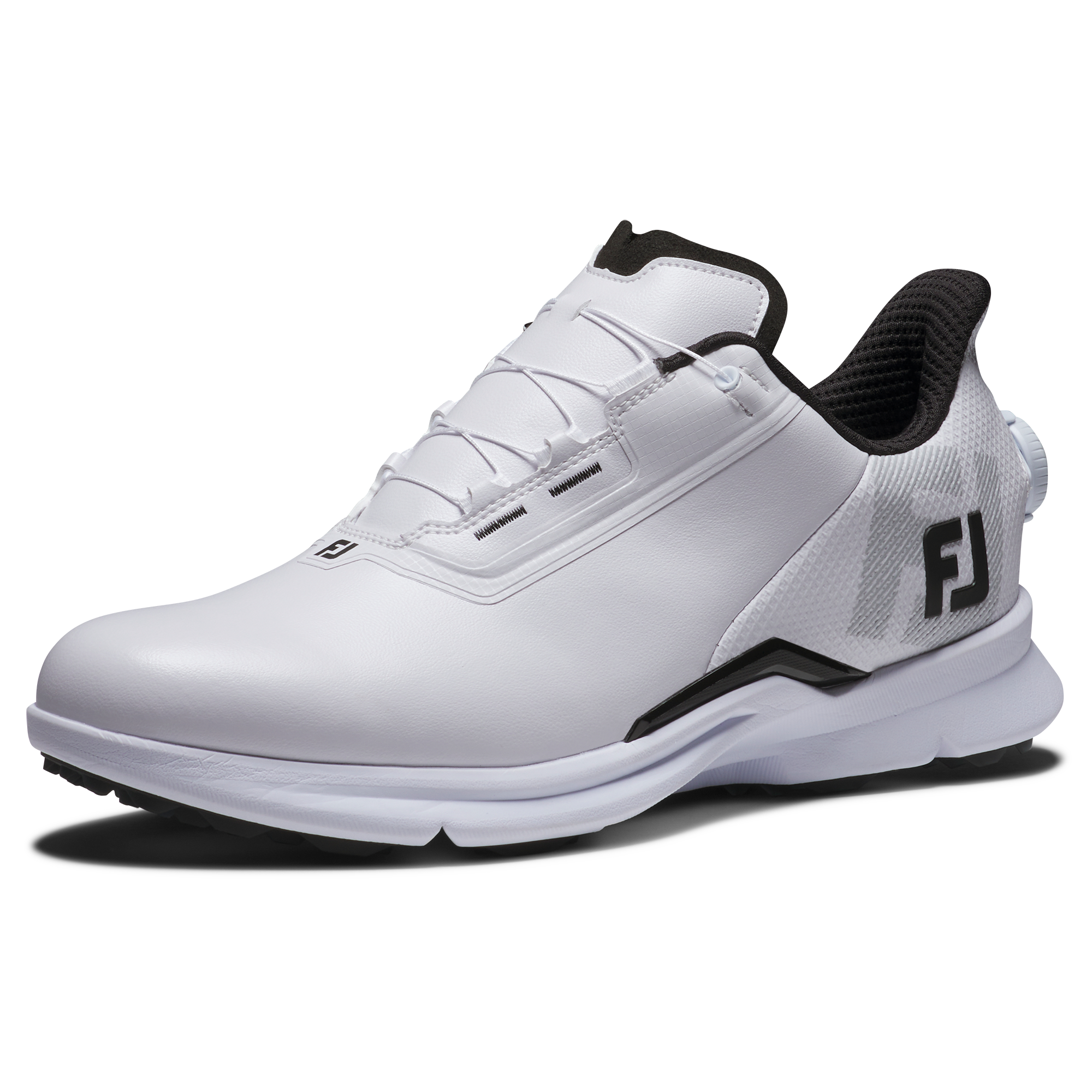 Men's Fuel BOA Spikeless Golf Shoe - White/Black