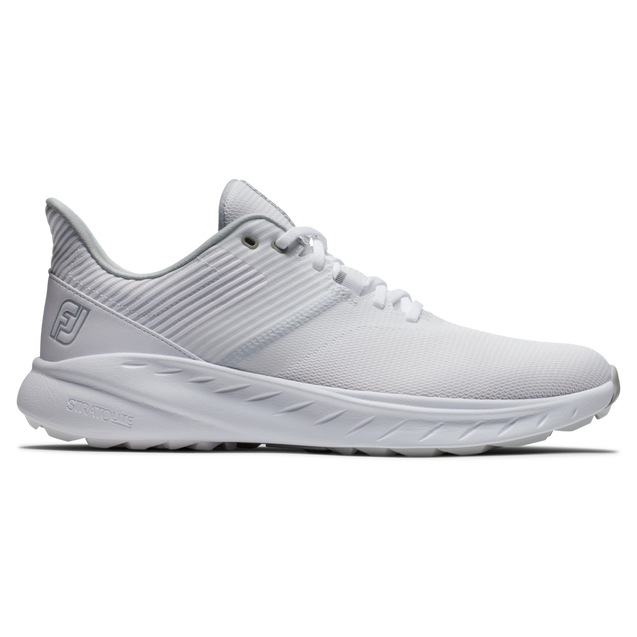 Prior Generation - Men's Flex Spikeless Golf Shoe - White FOOTJOY