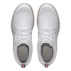 Women's Premiere Series Cypress Spiked Golf Shoe - White/Gold