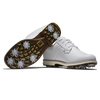 Women's Premiere Series Cypress Spiked Golf Shoe - White/Gold