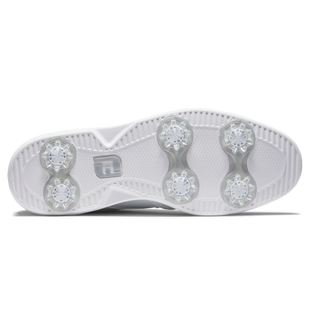 Prior Generation - Women's Traditions Wing Tip Spiked Golf Shoe - White FOOTJOY
