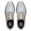 Prior Generation - Women's Traditions Saddle Spiked Golf Shoe - White/Beige