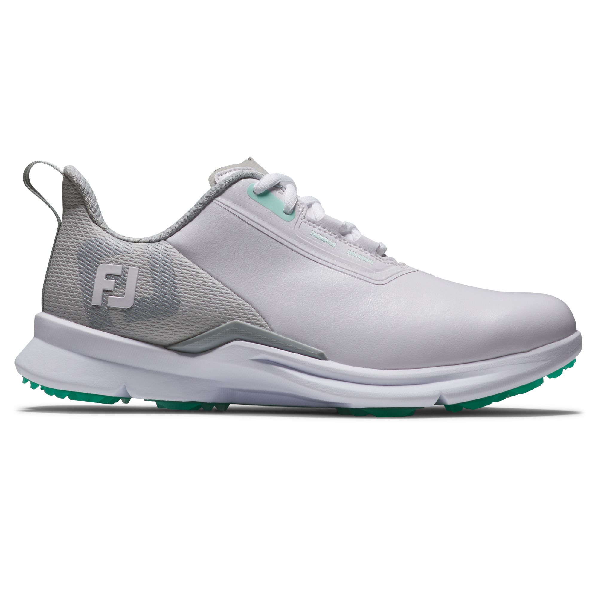 Women's Fuel Spikeless Golf Shoe - White/Grey/Mint