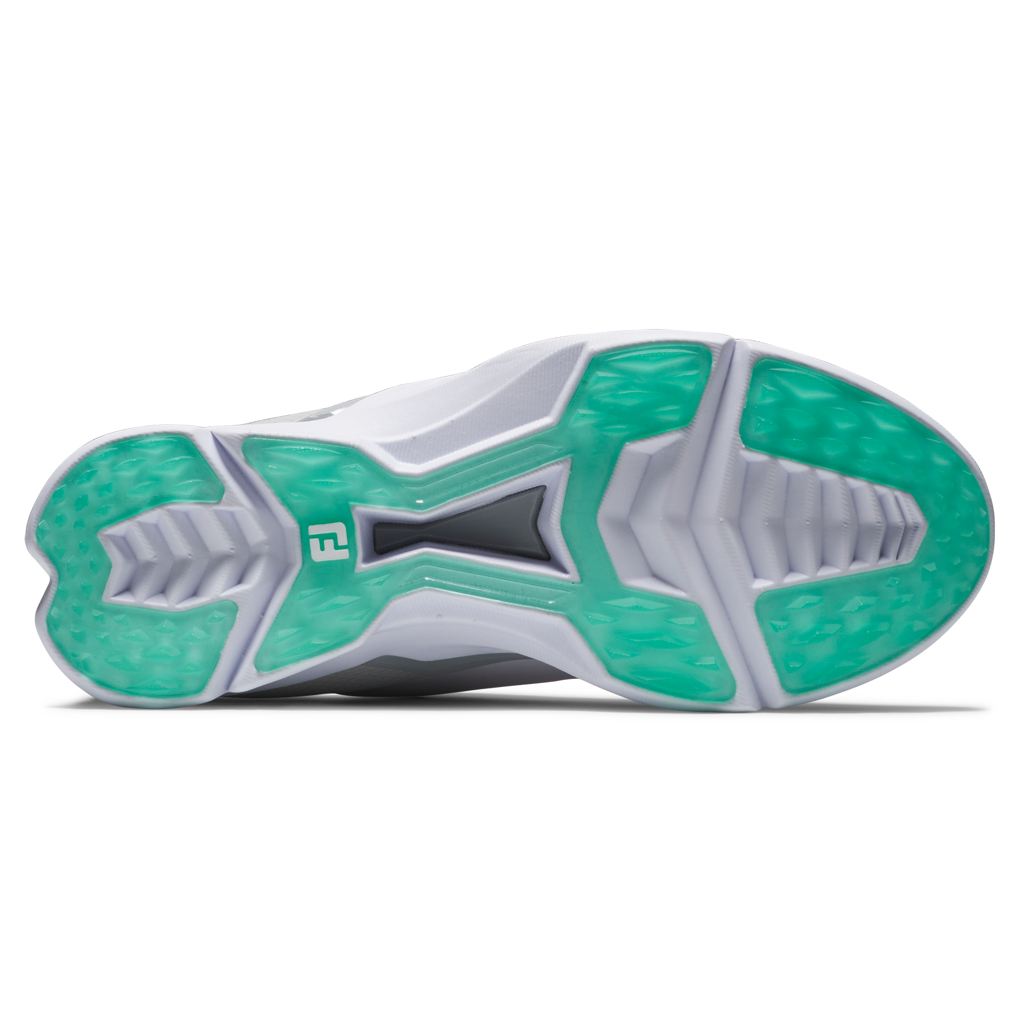 Women's Fuel Spikeless Golf Shoe - White/Grey/Mint