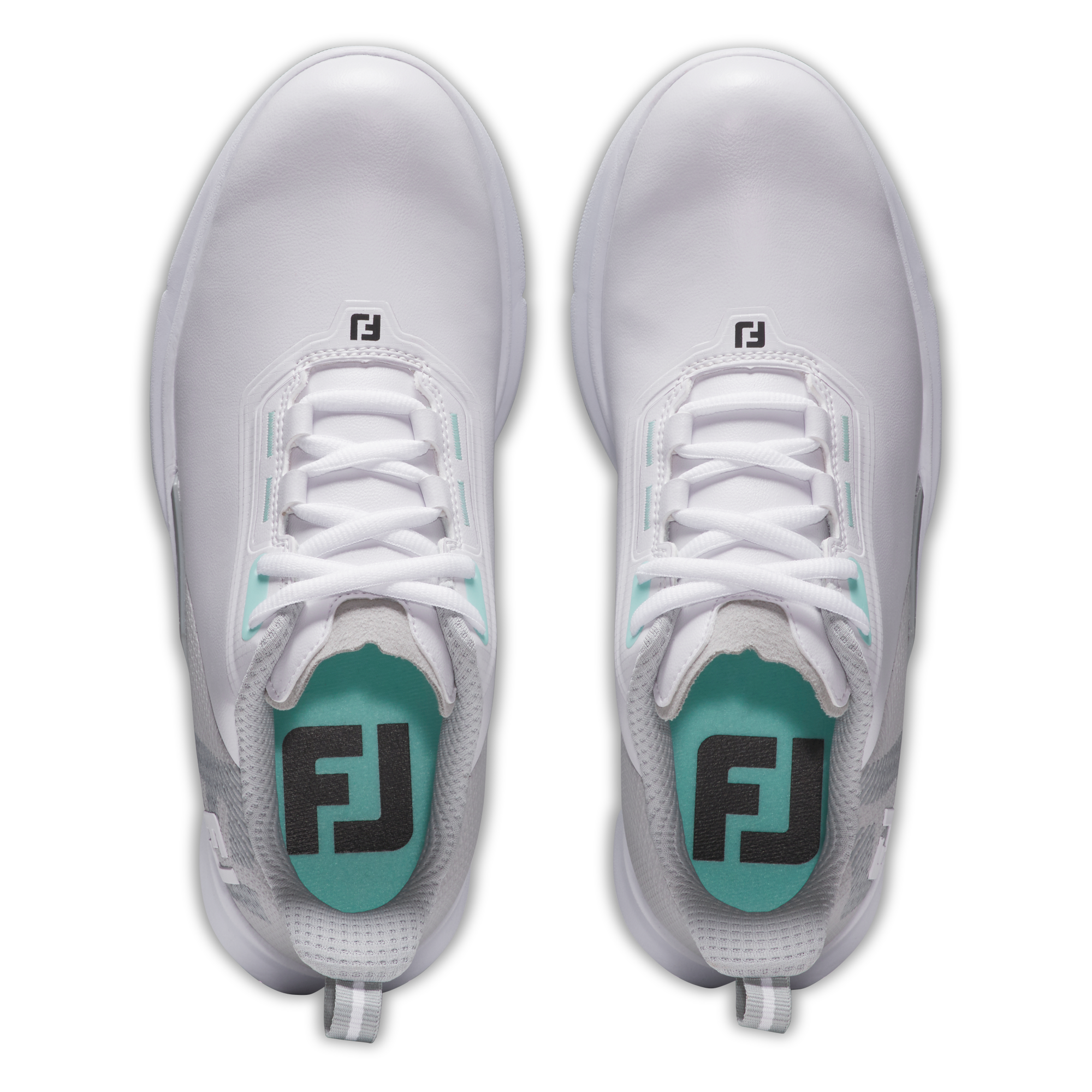 Women's Fuel Spikeless Golf Shoe - White/Grey/Mint