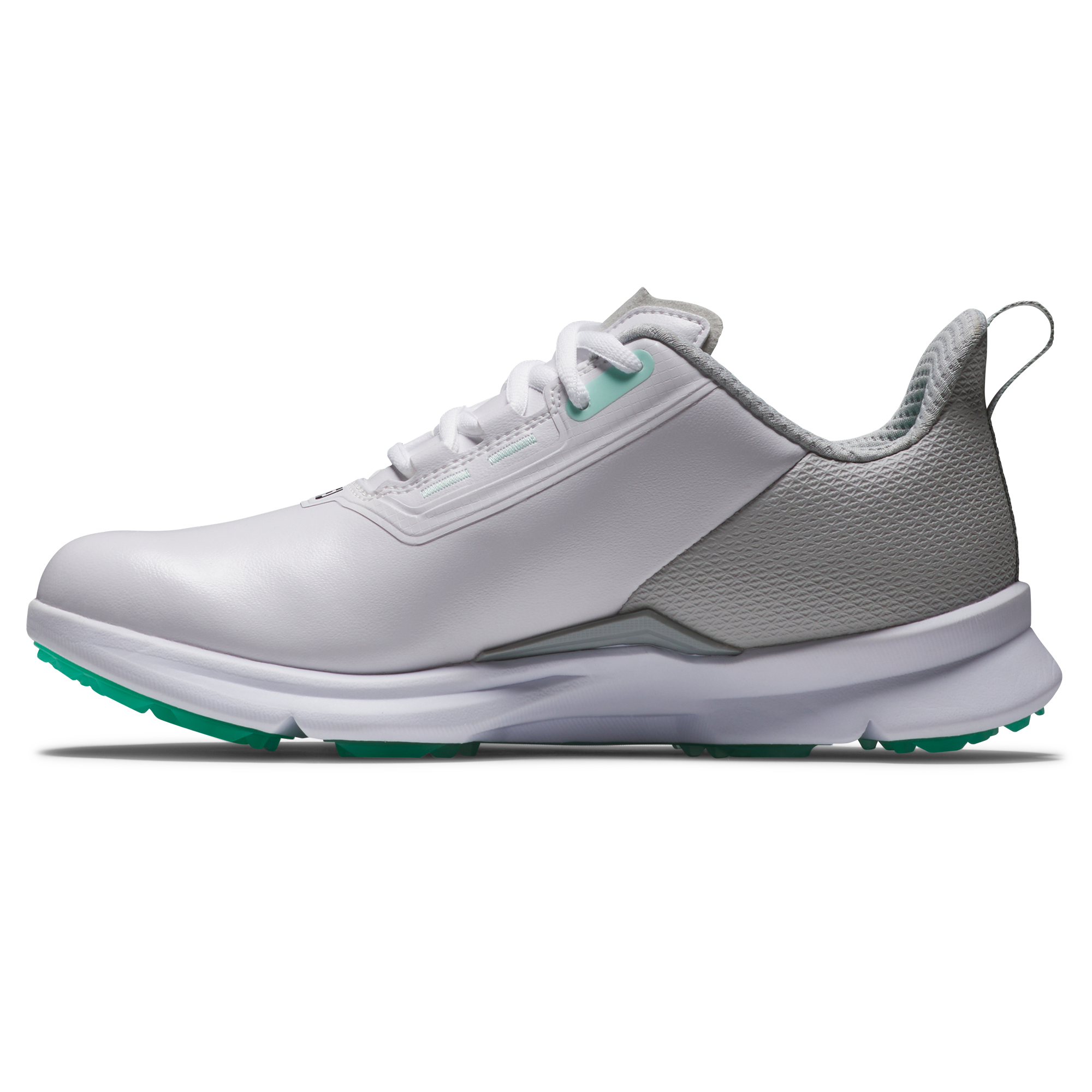 Women's Fuel Spikeless Golf Shoe - White/Grey/Mint