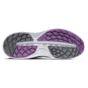 Chaussure de golf sans crampons Flex pour femmes - Gris/mauve FOOTJOY