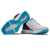 Chaussure de golf sans crampons Fuel pour juniors - Blanc/noir/bleu