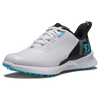 Chaussure de golf sans crampons Fuel pour juniors - Blanc/noir/bleu