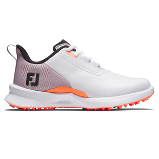 Chaussure de golf sans crampons Fuel pour juniors - Blanc/rose FOOTJOY