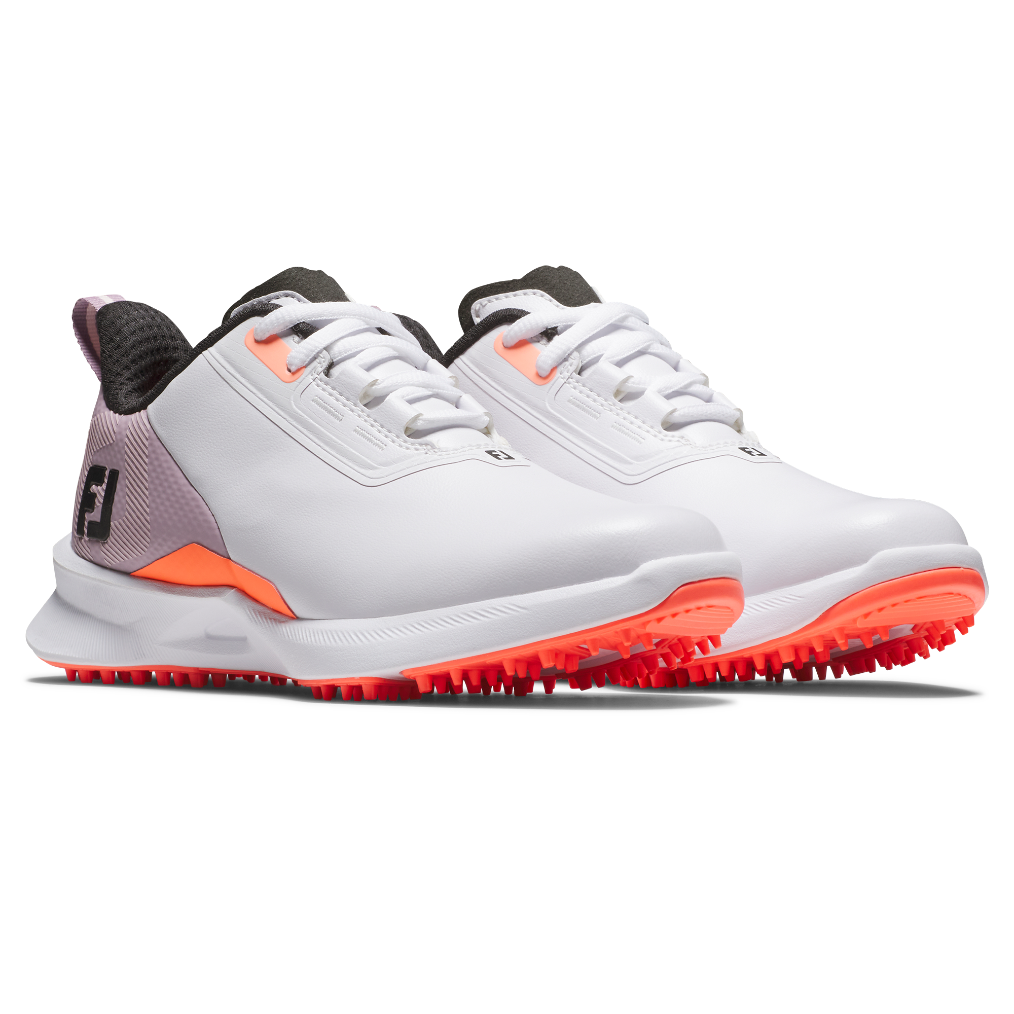 Junior Girls' Fuel Spikeless Golf Shoe - White/Pink