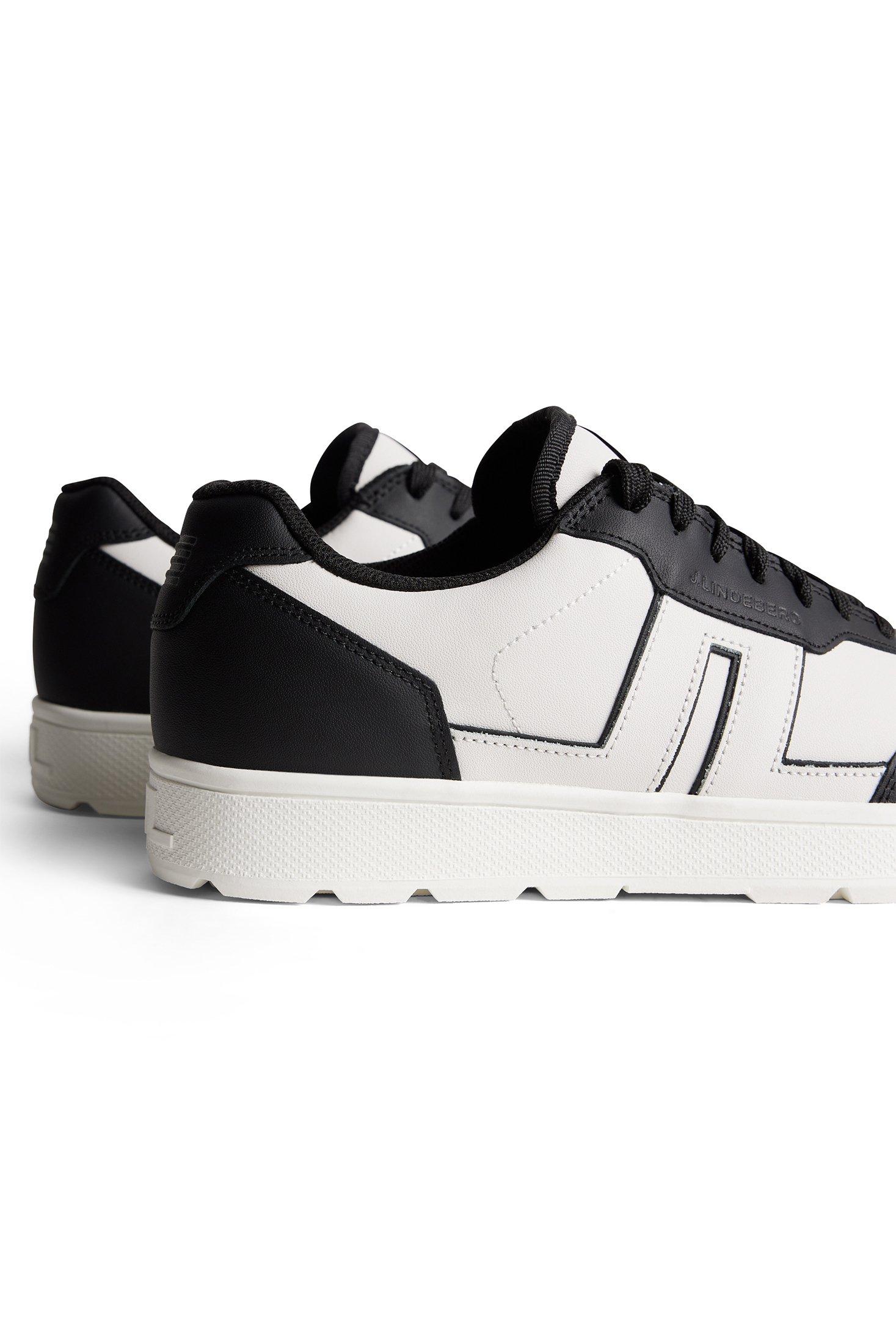 Men's Ace Low Top Spikeless Golf Shoe - White/Black