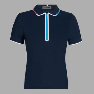 Women's Tech Pique 1/4 Zip Short Sleeve Polo G/FORE