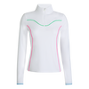 Women's Double Knit Contrast 1/4 Zip Midlayer