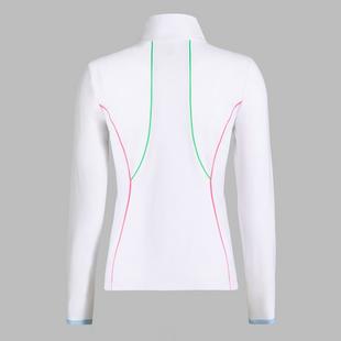 Women's Double Knit Contrast 1/4 Zip Midlayer G/FORE