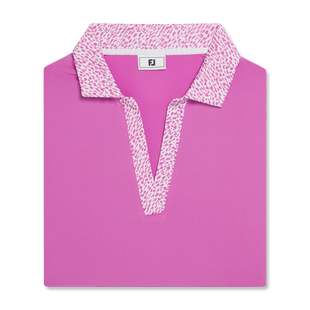 Women's Printed Cap Sleeve Polo FOOTJOY