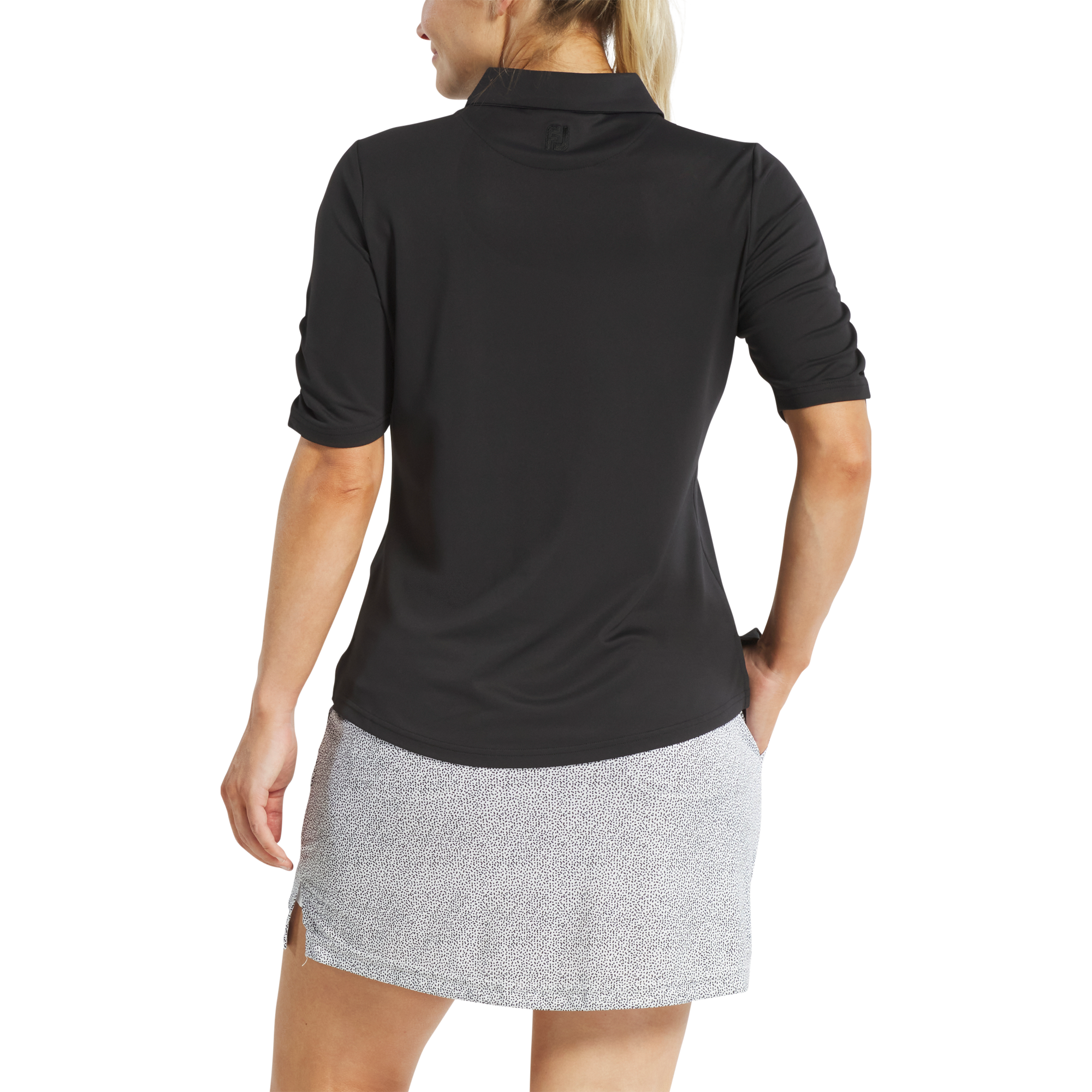 Women's Ruched 1/2 Sleeve Top