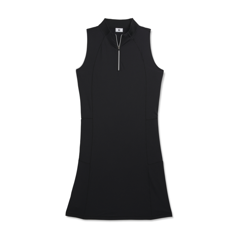 Women's 1/4 Zip Sleeveless Dress