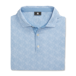 Boy's Speckle Print Short Sleeve Polo FOOTJOY