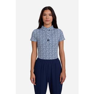 Women's Baby Bloomer Short Sleeve Polo BAD BIRDIE
