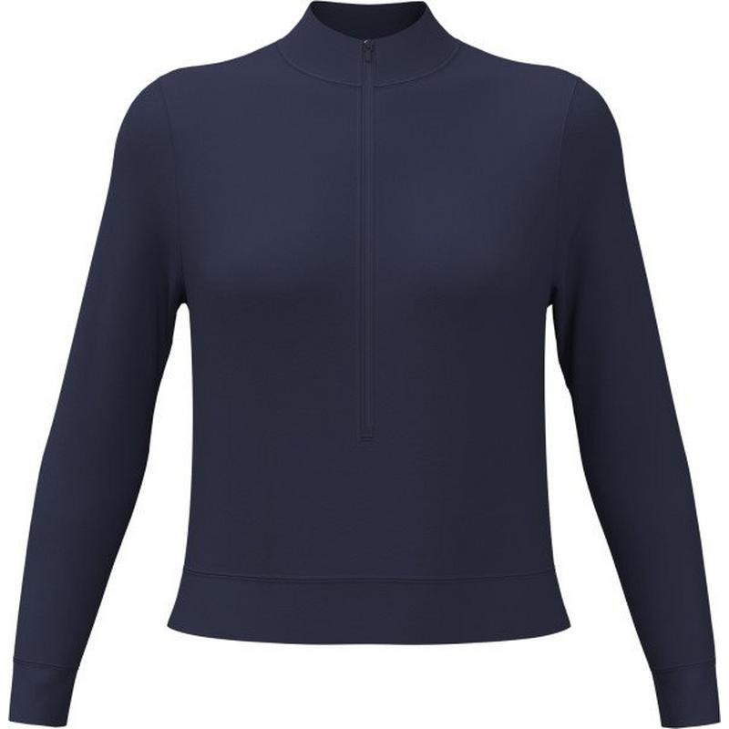 Women's Waist Length Lux 1/2 Zip Longsleeve Top