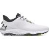 Men's Drive Pro Spiked Golf Shoe - White/Grey (Wide)