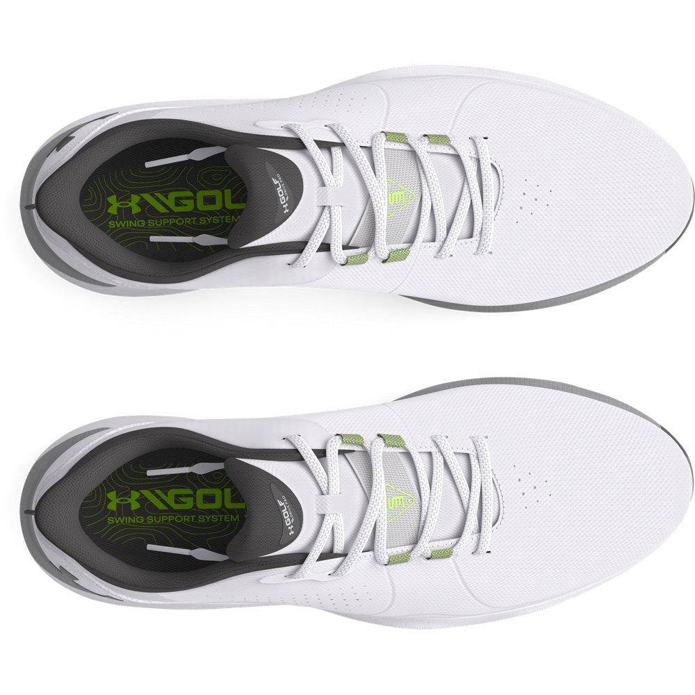 Prior Generation - Men's Drive Pro Spiked Golf Shoe White/Grey (Wide)