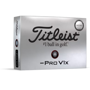 Pro V1x Left Dash Golf Balls - Enhanced Alignment TITLEIST