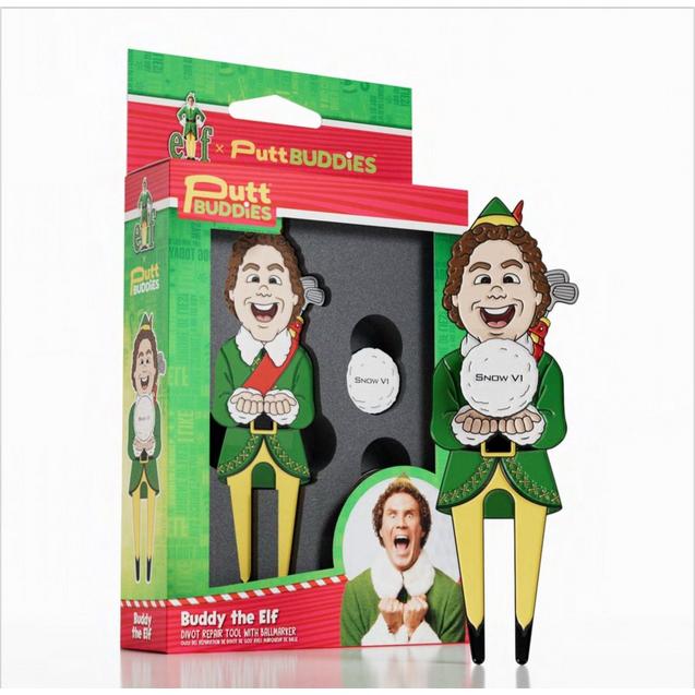 Outil de réparation avec marqueur de balle Putt Buddy the Elf PUTT BUDDIES