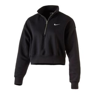 Chandail court en molleton &agrave; glissi&egrave;re 1/4 Phoenix pour femmes NIKE