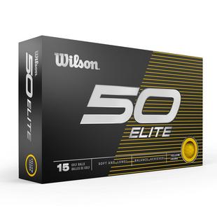 Balles de golf Fifty Elite - Paquet de 15 WILSON