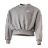 Chandail à col rond Club Fleece Boxy pour filles