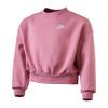 Girl's Club Fleece Boxy Crew Sweater