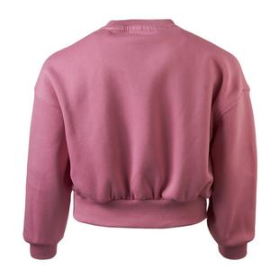 Girl's Club Fleece Boxy Crew Sweater NIKE